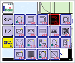 間取り図を簡単操作で作成 イメージ